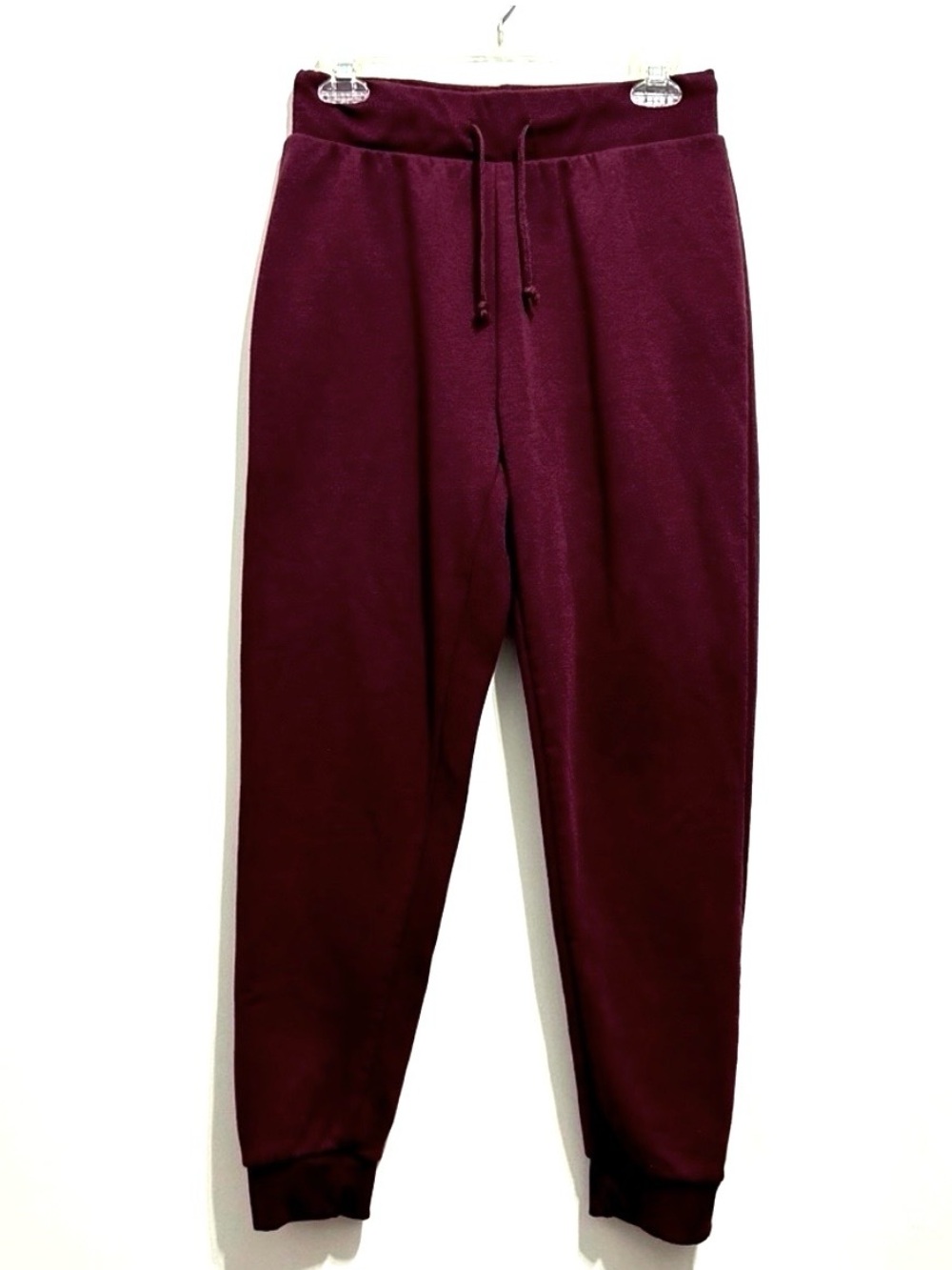 Primark Women's Burgundy Joggers Sweatpants